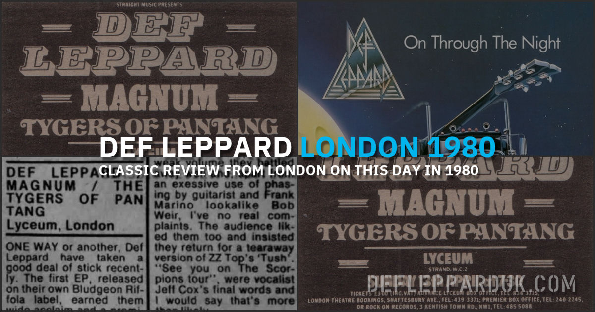Def Leppard 1980.