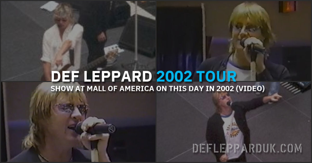 Def Leppard 2002.