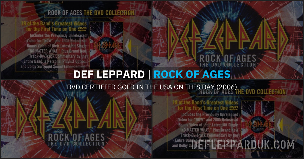 Rock Of Ages The DVD Collection 2005.