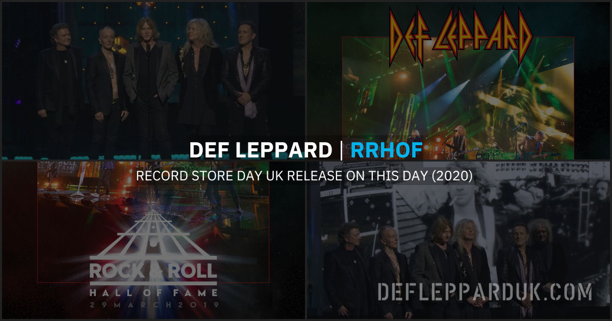 Def Leppard 2020.