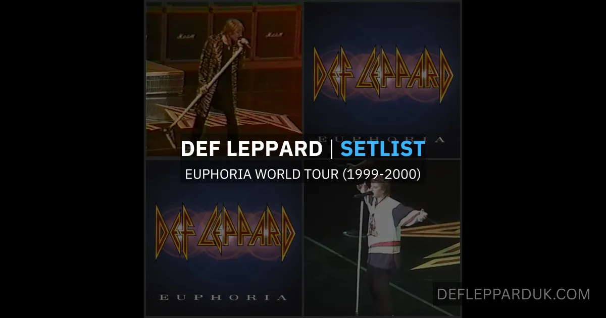 24 Years Ago Def Leppard EUPHORIA Tour In Houston, TX (Fan Review 1)