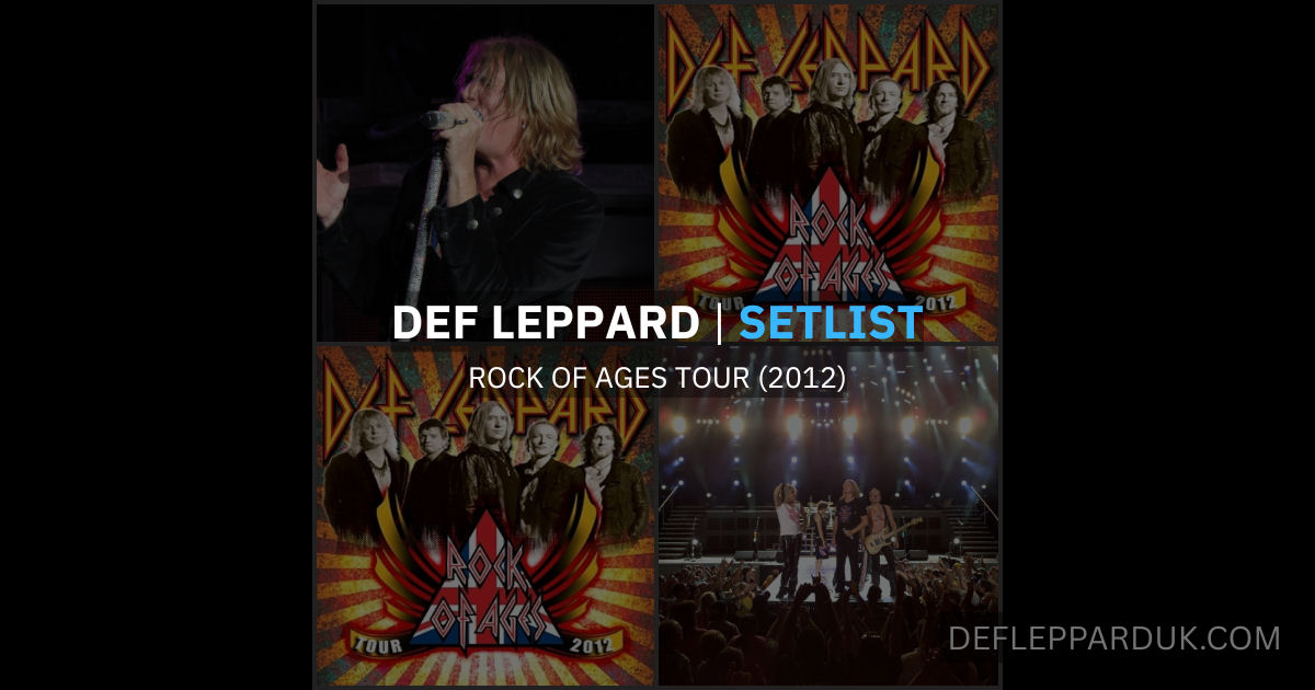 Def Leppard 2012.