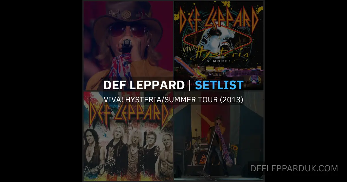 12 Years Ago Def Leppard VIVA! HYSTERIA In Las Vegas, NV Show #4 