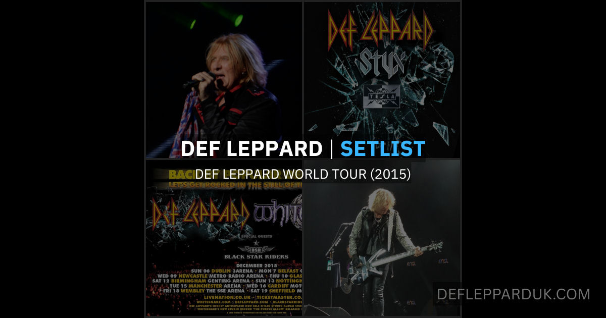 Def Leppard News.