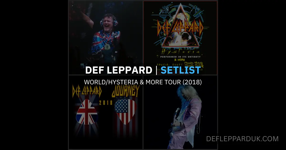 3 Years Ago DEF LEPPARD x JOURNEY Tour 2018 In Hershey, PA