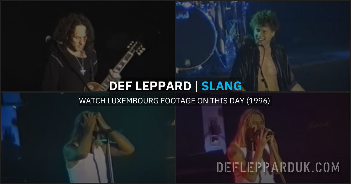 Def Leppard 1996.