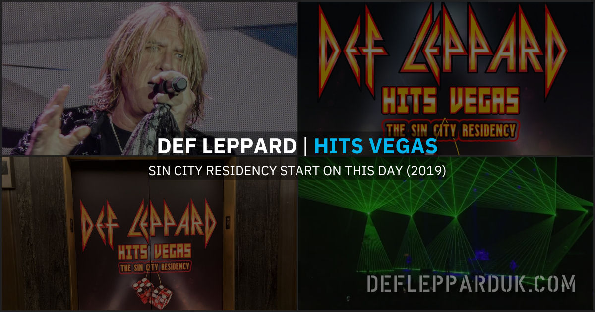 Def Leppard 2019. Def Leppard 2019.