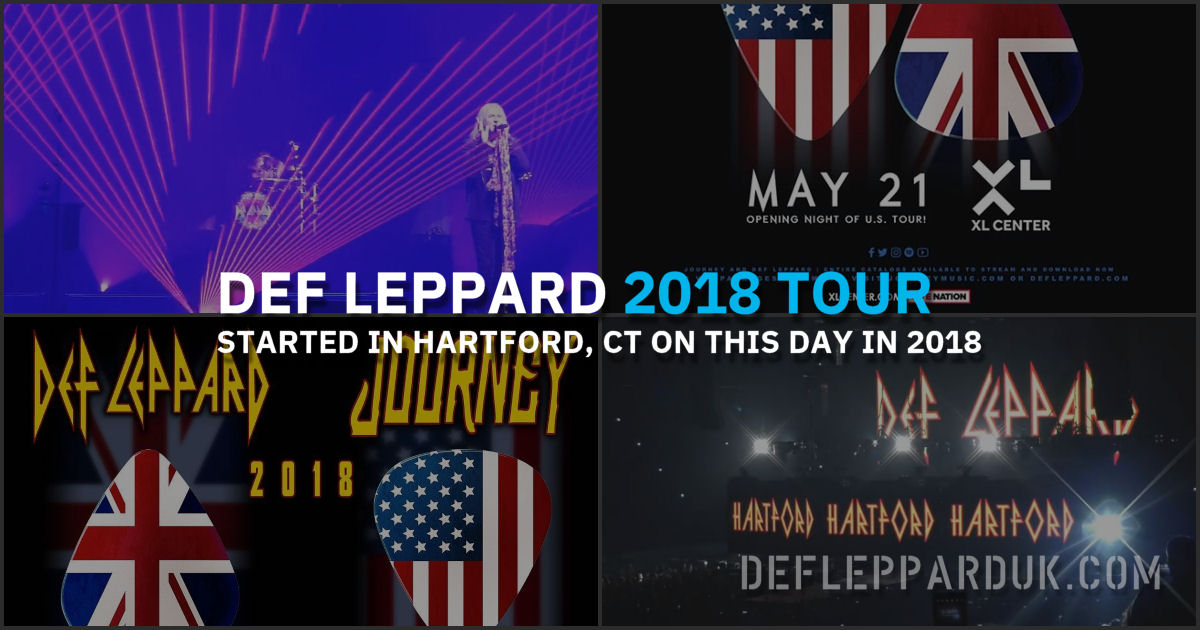 Def Leppard 2018.