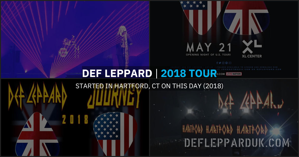 Def Leppard 2018. Def Leppard 2018.