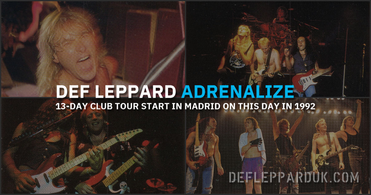Def Leppard 1992.