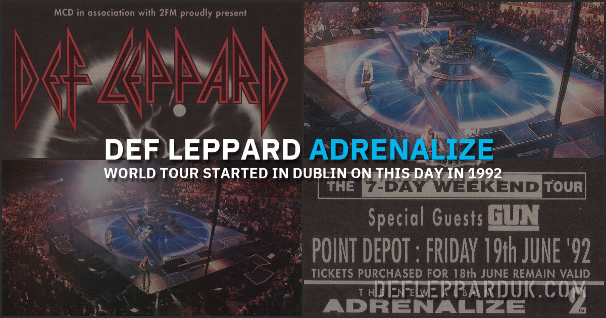 Def Leppard 1992. Def Leppard 1992.