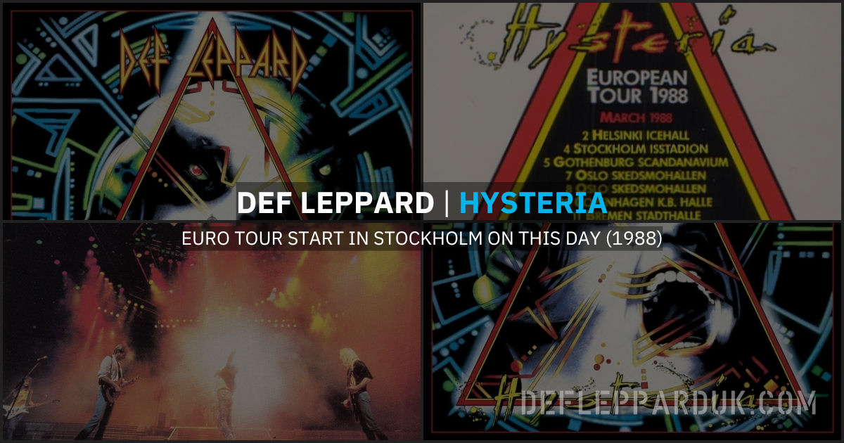 Def Leppard 1988.