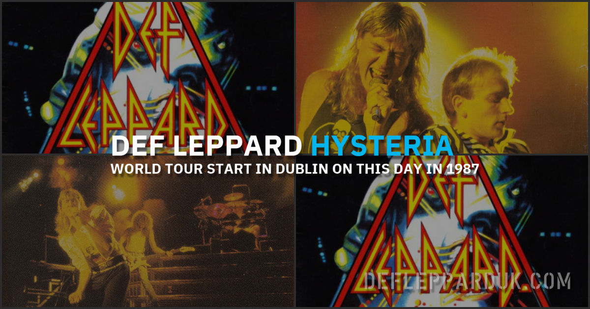 Def Leppard 1987.