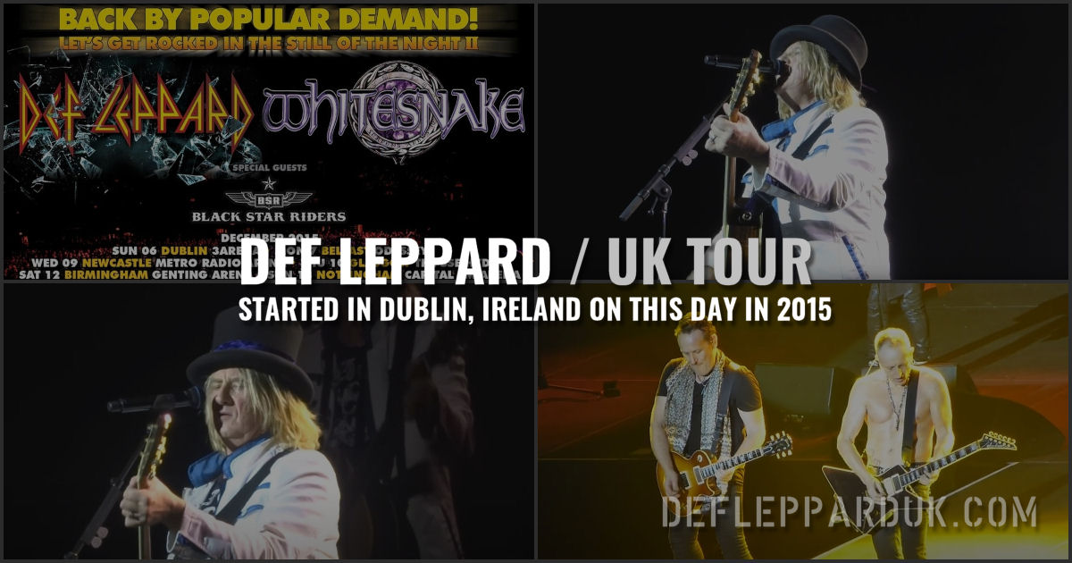 Def Leppard 2015.