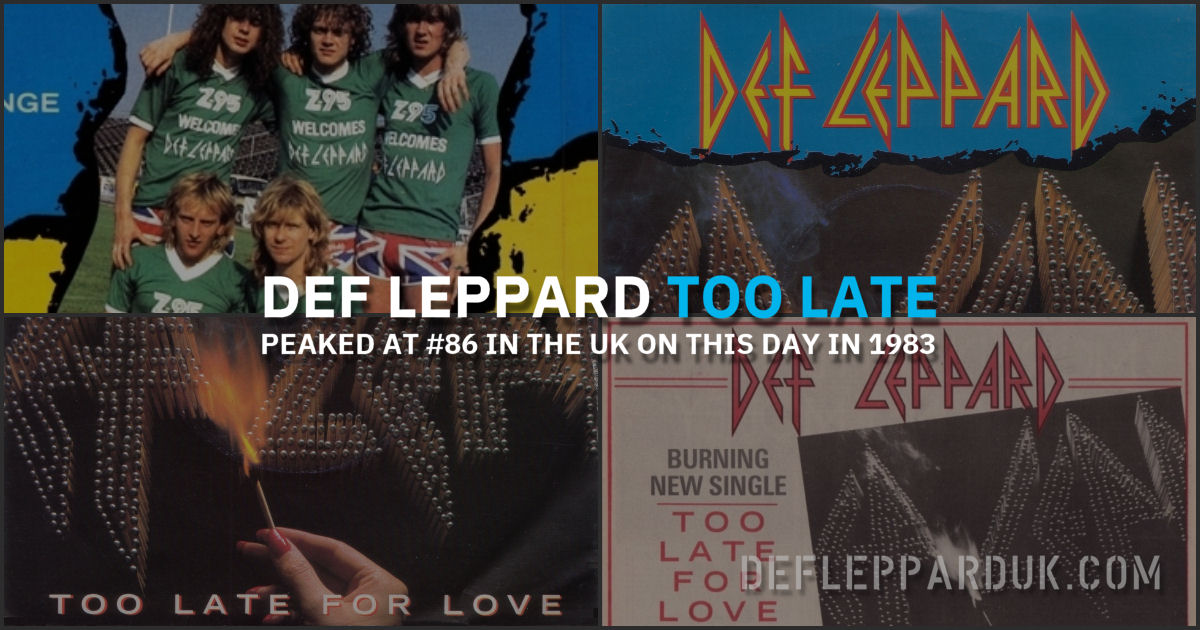 Def Leppard 1983.