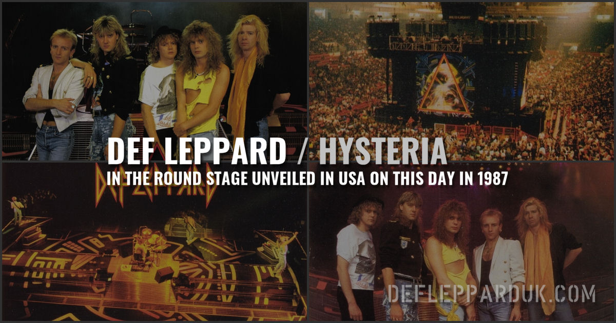 Def Leppard 1987. Def Leppard 1987.