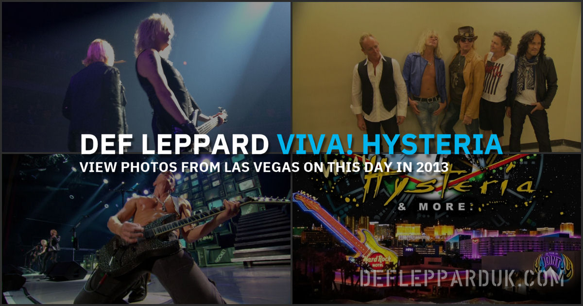 Def Leppard 2013.