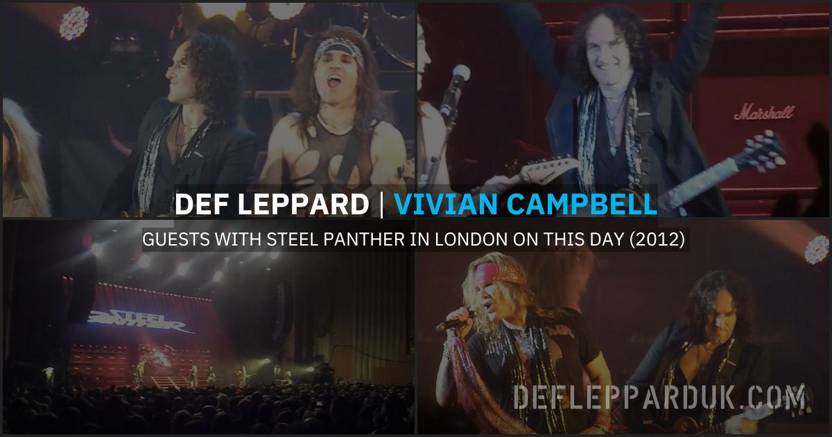 Def Leppard 2012.