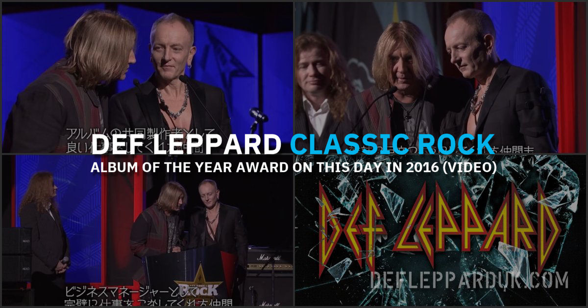 Def Leppard 2016.