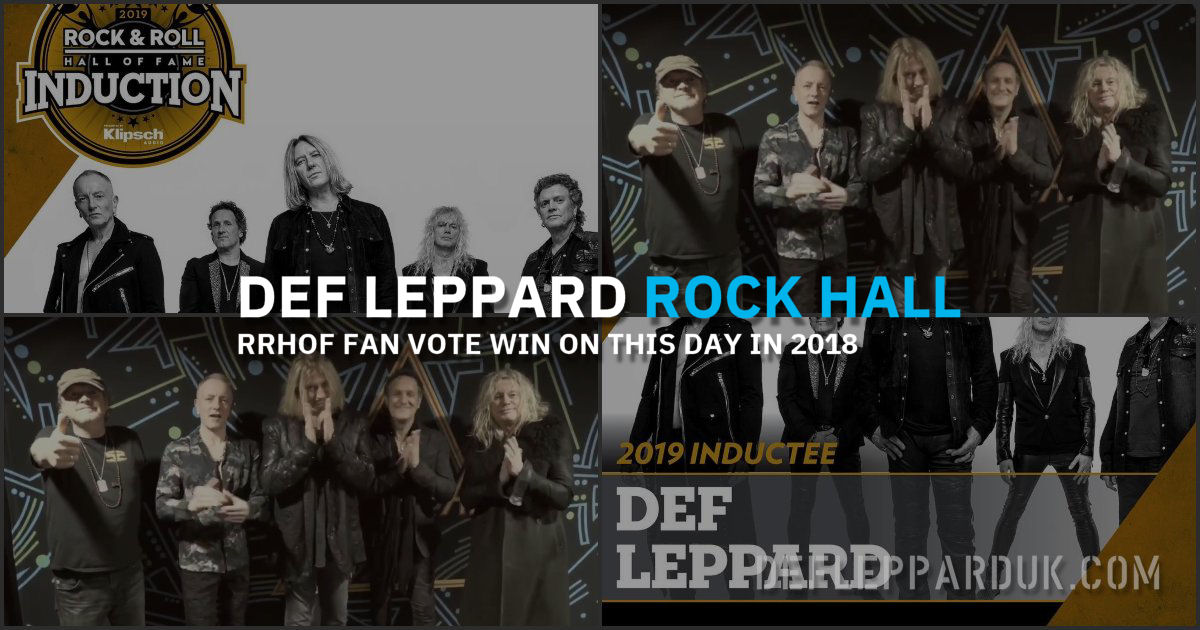 Def Leppard 2018. Def Leppard 2018.