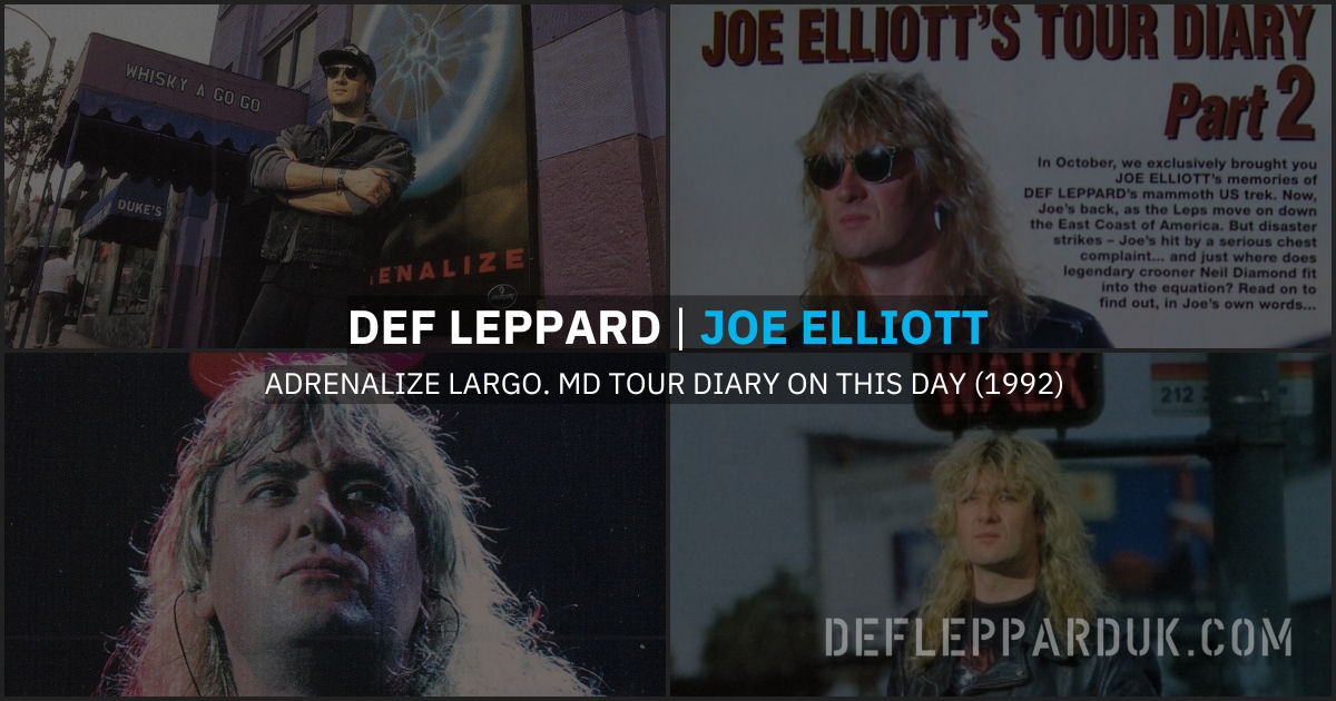 Def Leppard 1992.