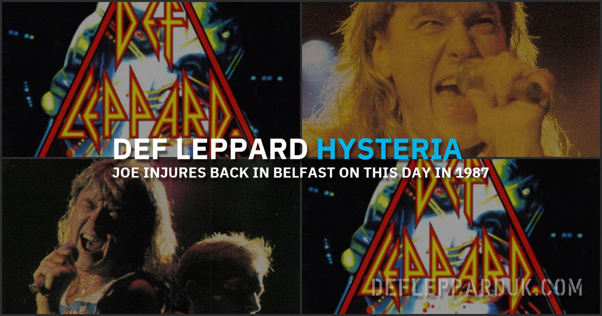 Def Leppard 1987.