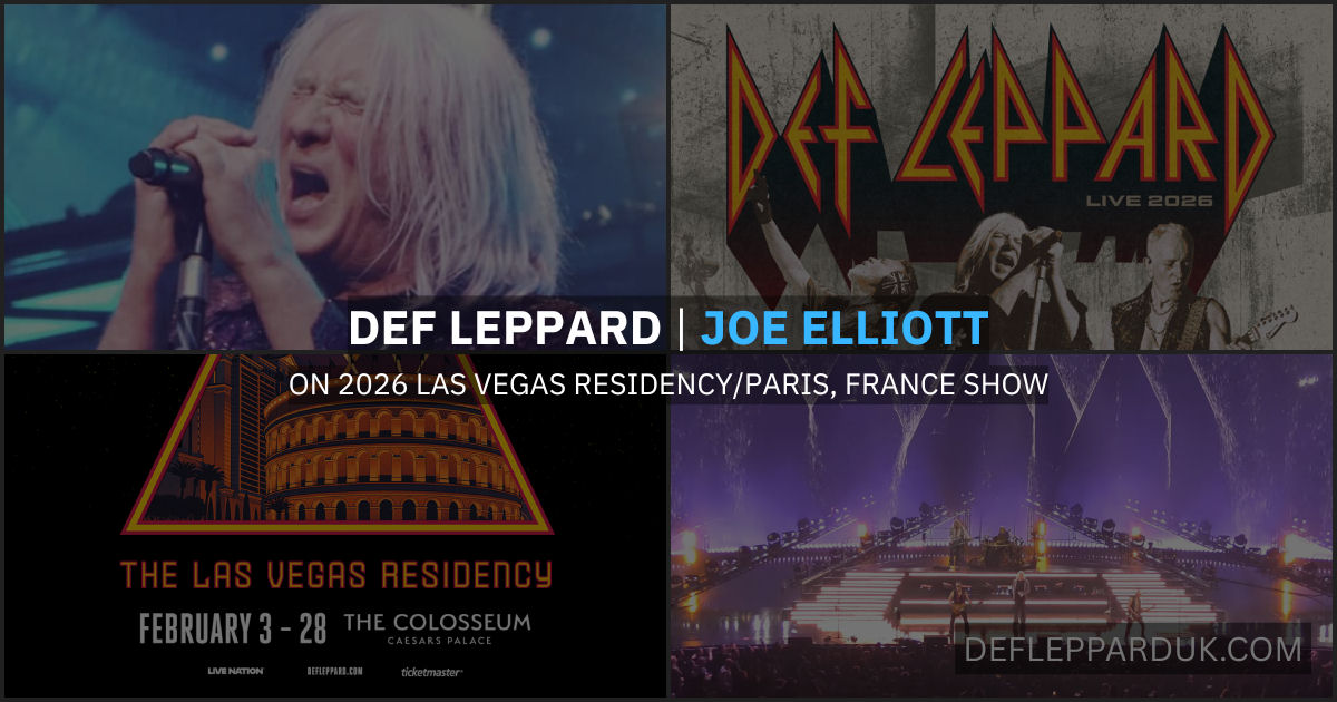 Def Leppard 2026.