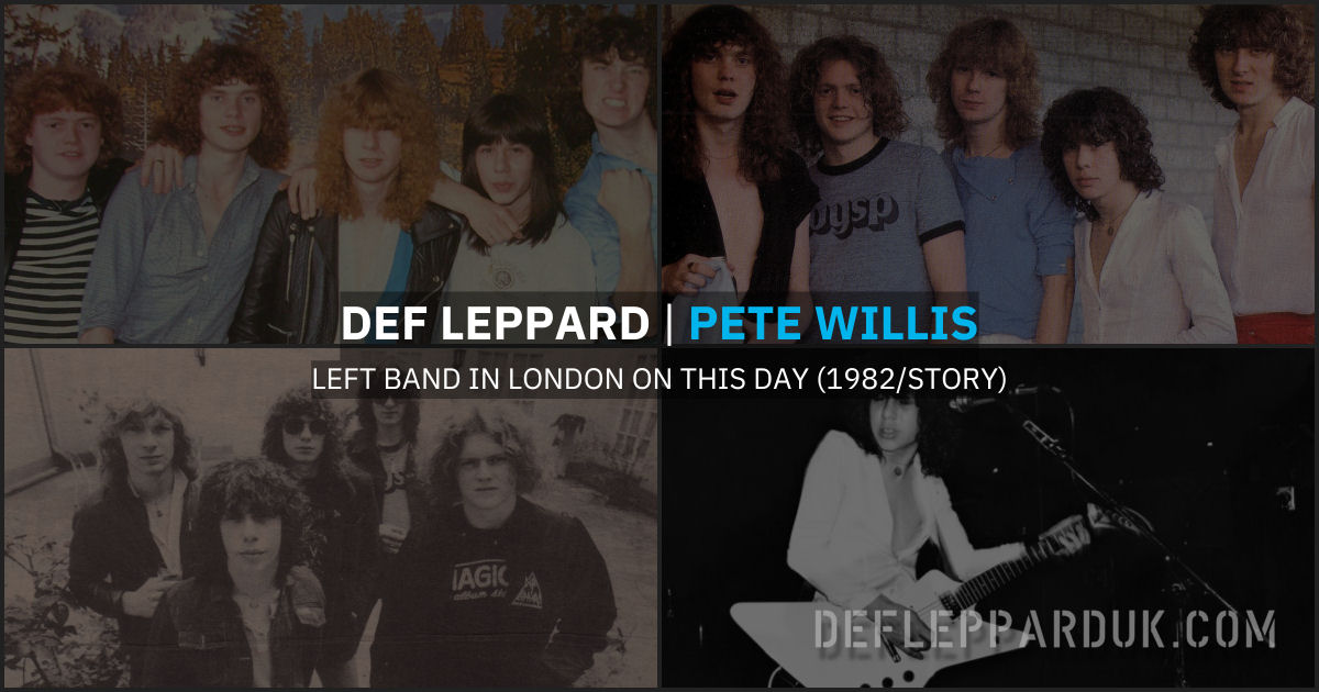 Pete Willis Sheffield 1981.