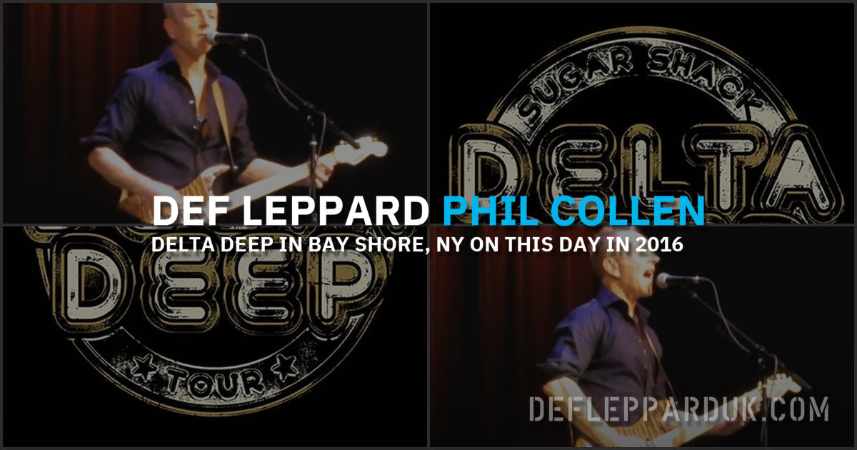 Def Leppard 2016.