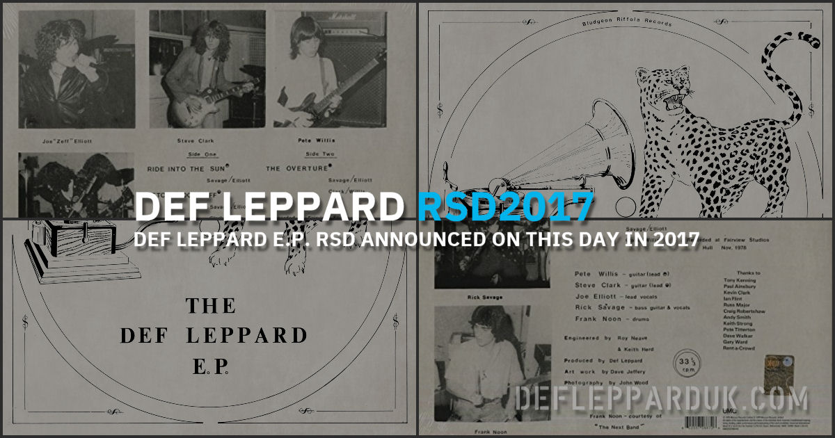 Def Leppard 2017.