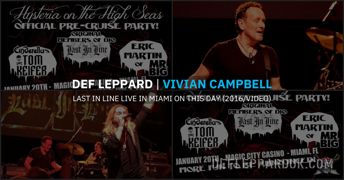Vivian Campbell 2016. Vivian Campbell 2016.