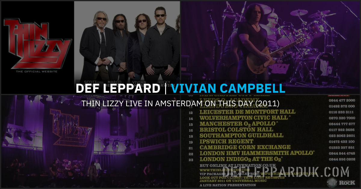 Vivian Campbell 2011. Vivian Campbell 2011.