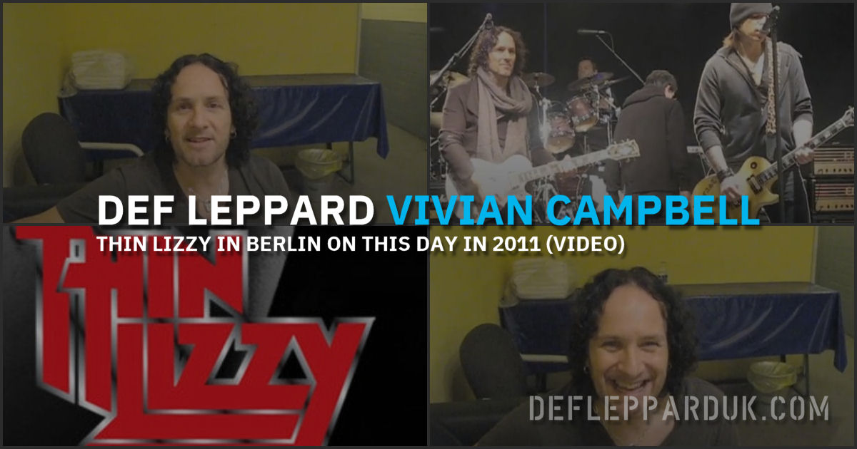Vivian Campbell 2011. Vivian Campbell 2011.
