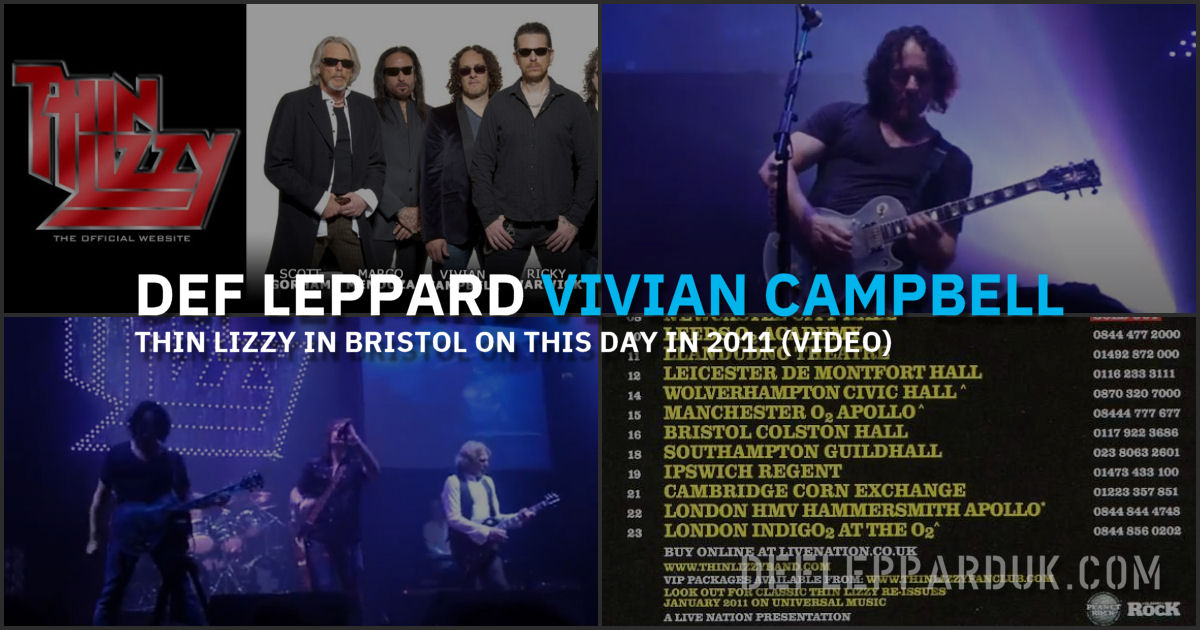 Vivian Campbell 2011.