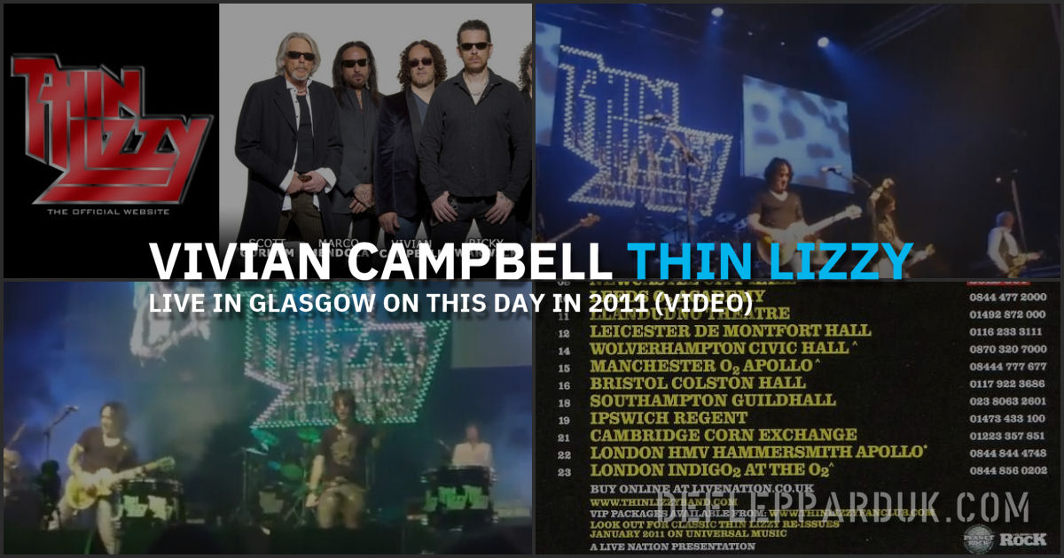 Vivian Campbell 2011.