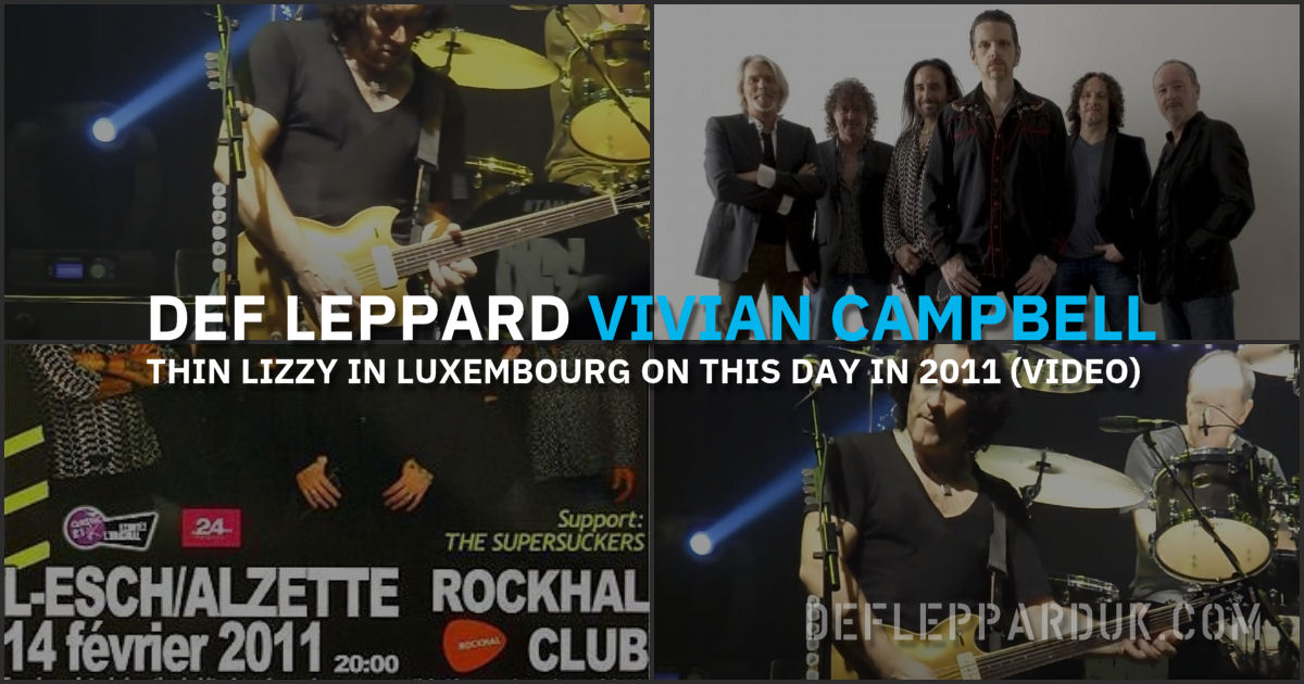 Vivian Campbell 2011.