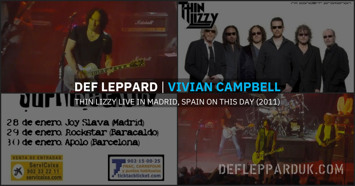 Vivian Campbell 2011.