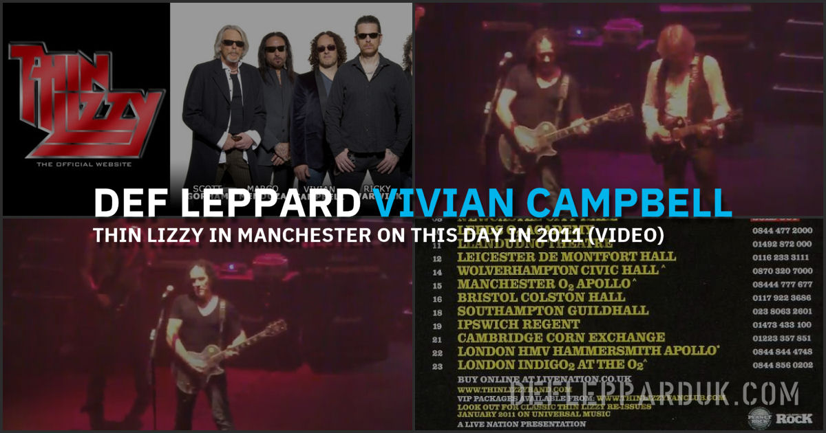 Vivian Campbell 2011.