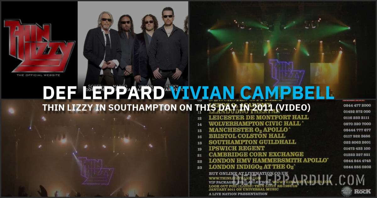 Vivian Campbell 2011.