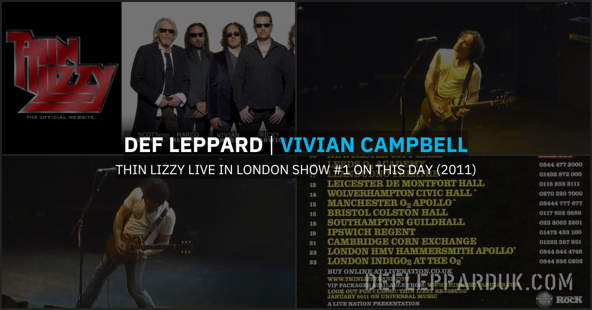 Vivian Campbell 2011. Vivian Campbell 2011.