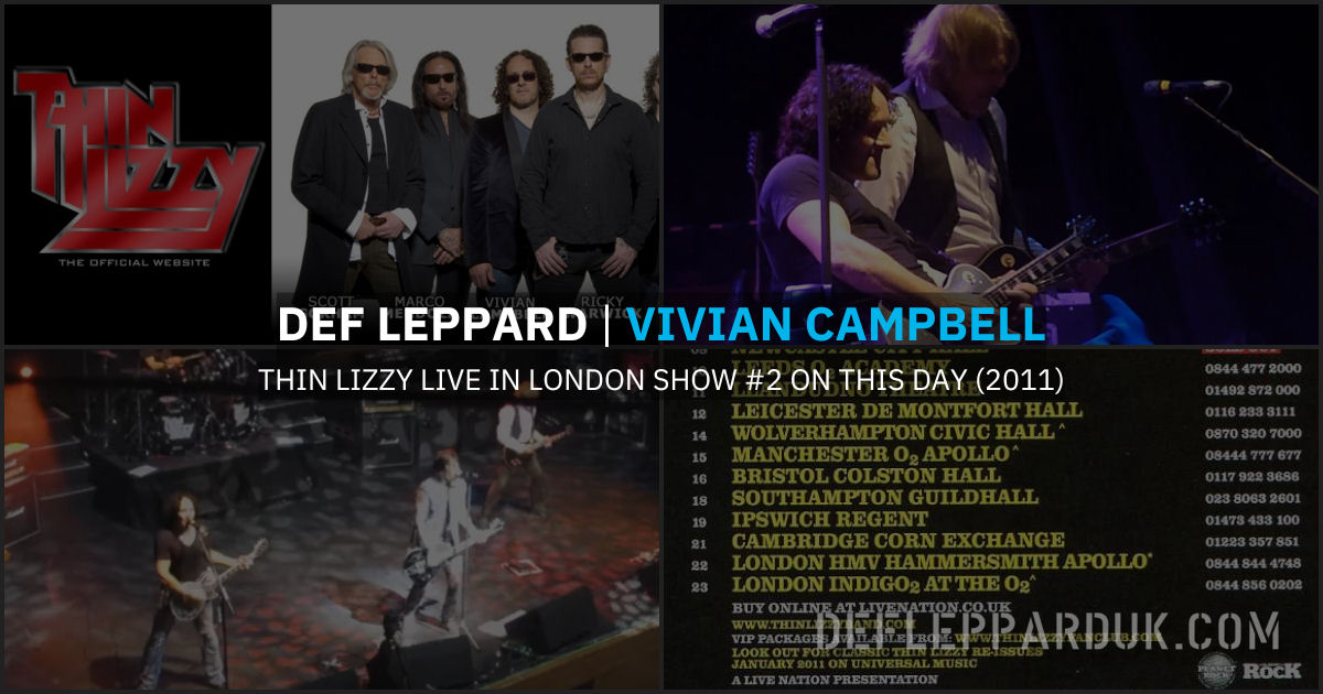 Vivian Campbell 2011. Vivian Campbell 2011.