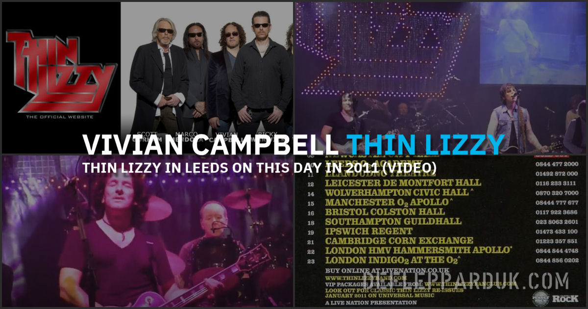Vivian Campbell 2011.