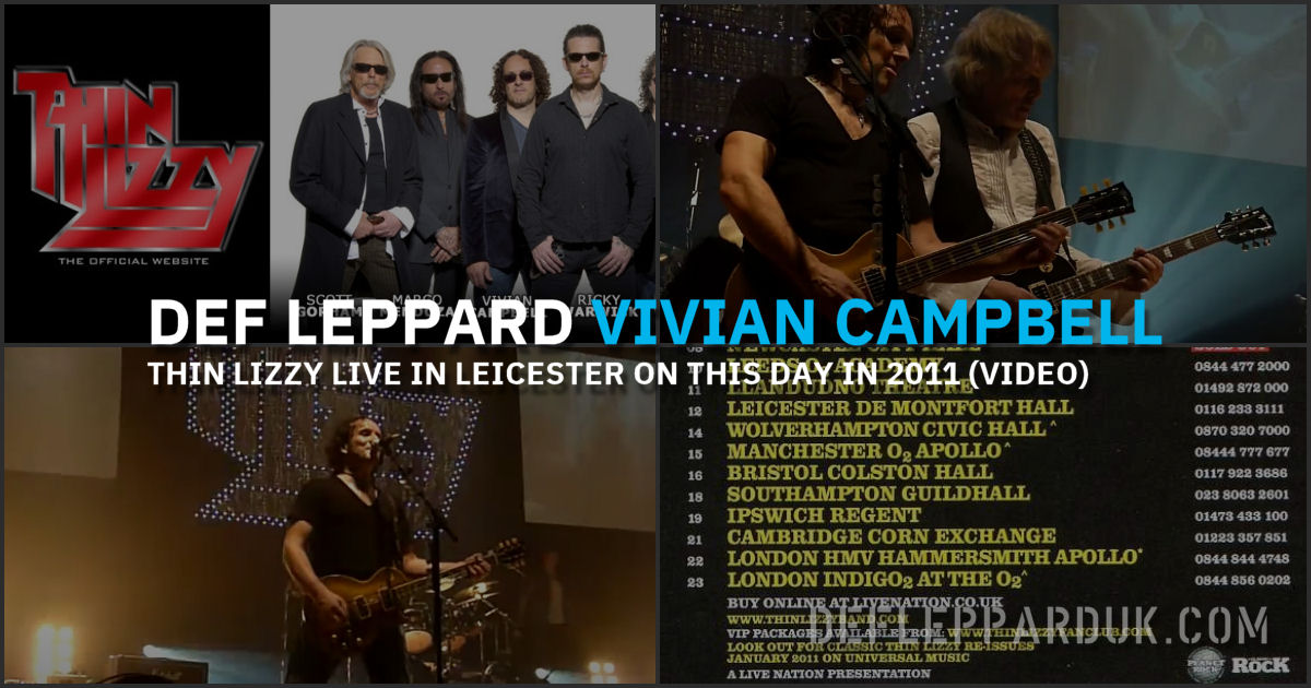 Vivian Campbell 2011.