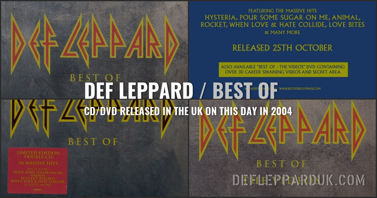 Def Leppard 2004.