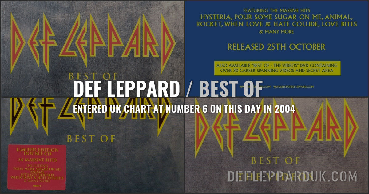 Def Leppard 2004. Def Leppard 2004.