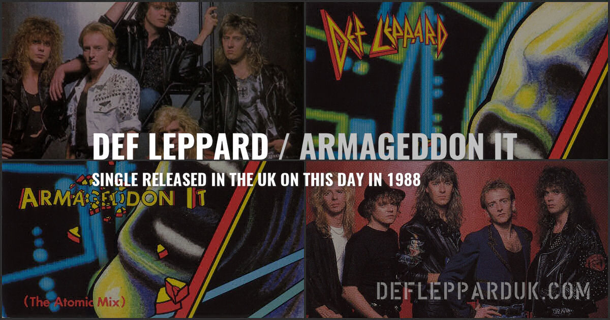 Def Leppard 1988. Def Leppard 1988.