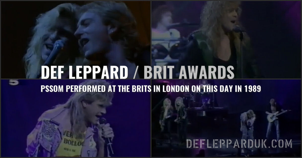 Def Leppard 1989.