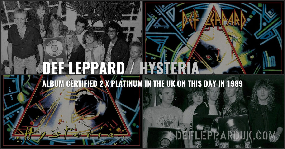 Def Leppard 1987.