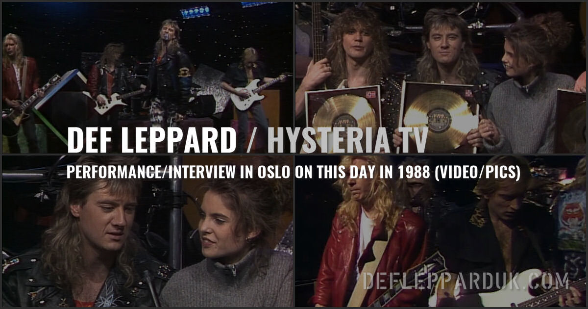 Def Leppard 1988.