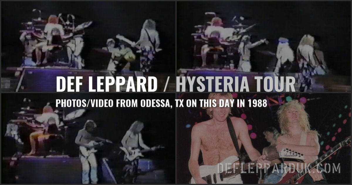 Def Leppard 1988.